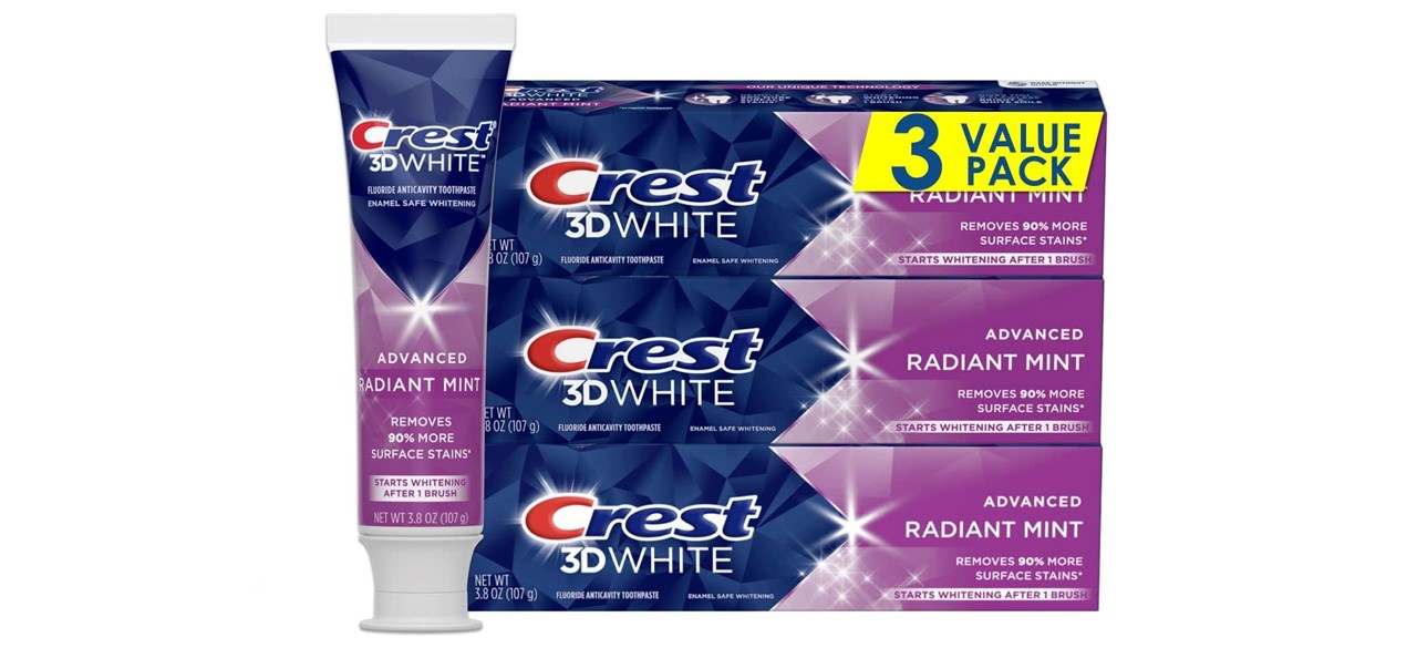 Crest 3D White Toothpaste Radiant Mint