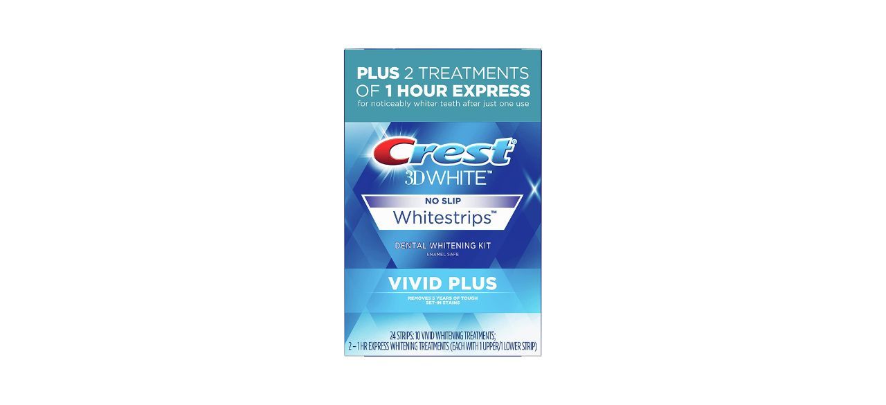 Crest 3D White Vivid Plus Teeth Whitening Kit