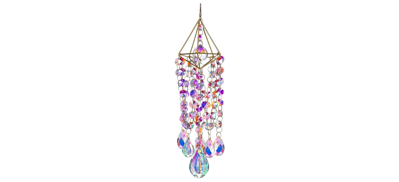 Crystal Suncatchers Hanging Wind Chime Style Garden Suncatcher