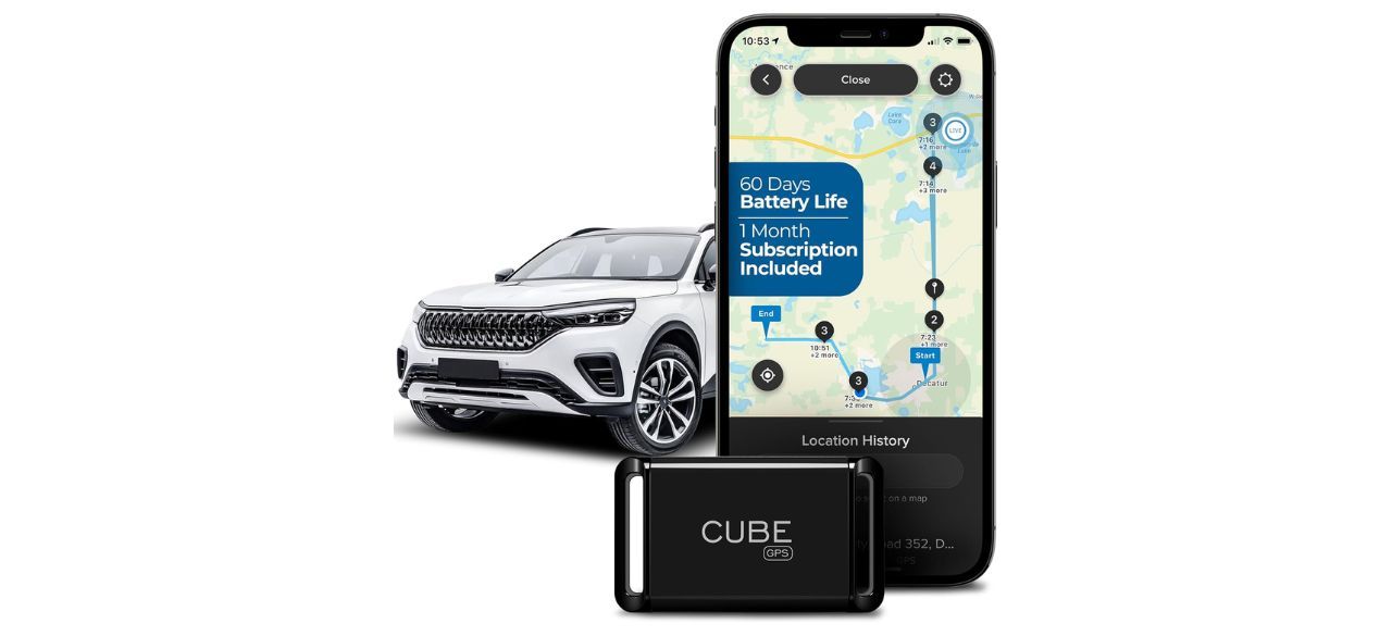 Cube Real Time GPS Dog and Cat Tracker