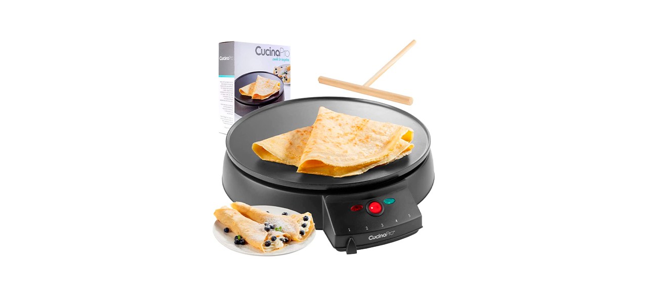 Best CucinaPro 12-Inch Griddle and Crepe Maker