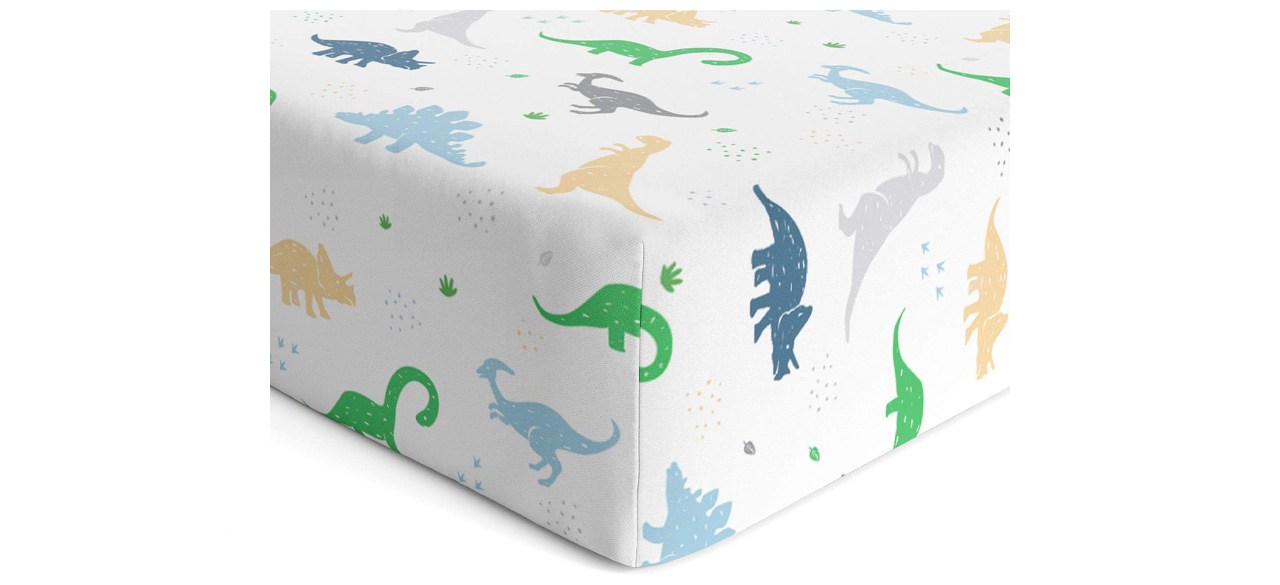 Cuddly Cubs Set of 2 Jersey Cotton Fitted Crib Sheets