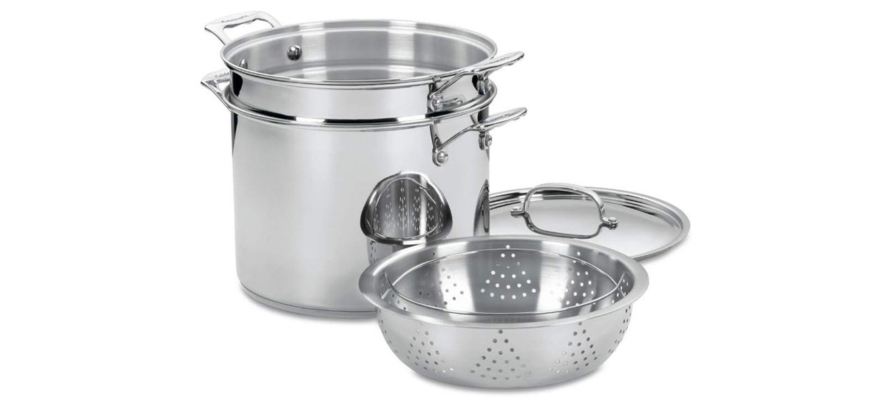 Cuisinart Chef's Classic Stainless 4-Piece Pasta/Steamer Set