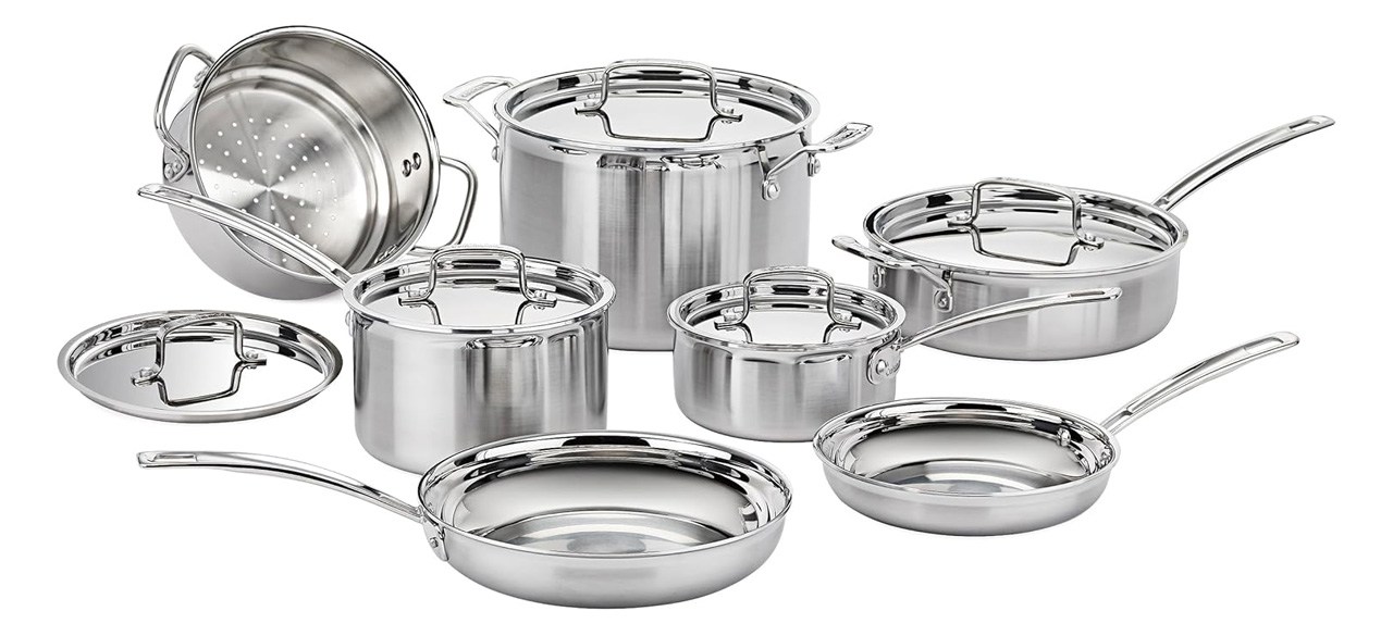 Cuisinart MCP-12n Multiclad Pro Edelstahl-Kochgeschirrset