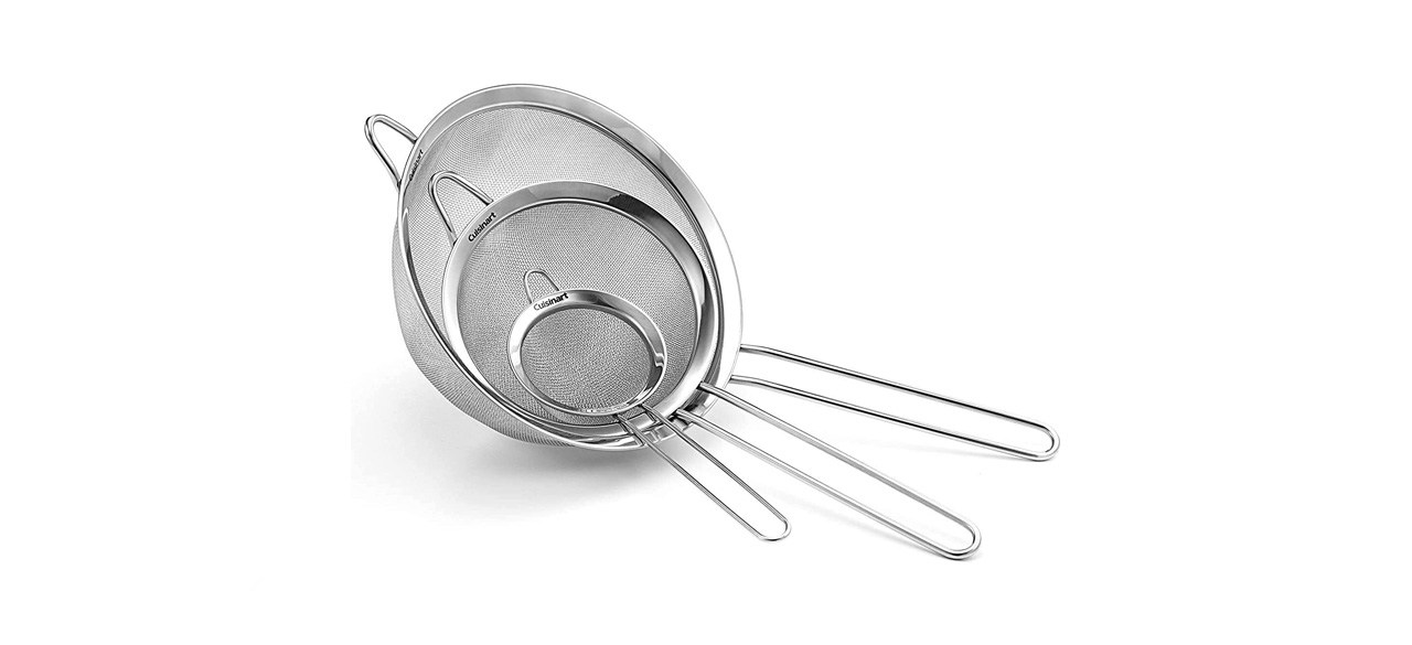 best Cuisinart Set of 3 Fine Mesh Stainless Steel Strainers