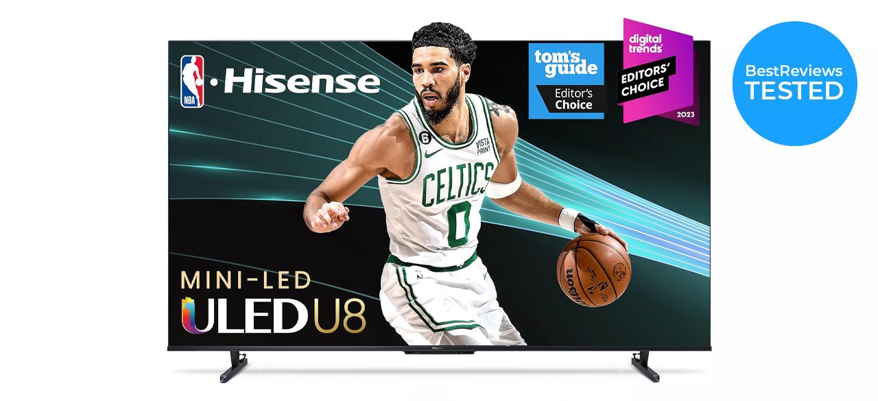 Hisense U8 Series 65-Inch Mini-LED 4K Google Smart TV