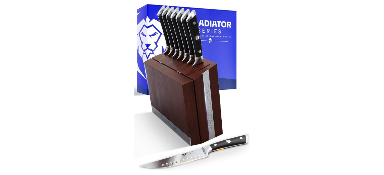 Dalstrong Steak Knife Set with Modular Storage Block