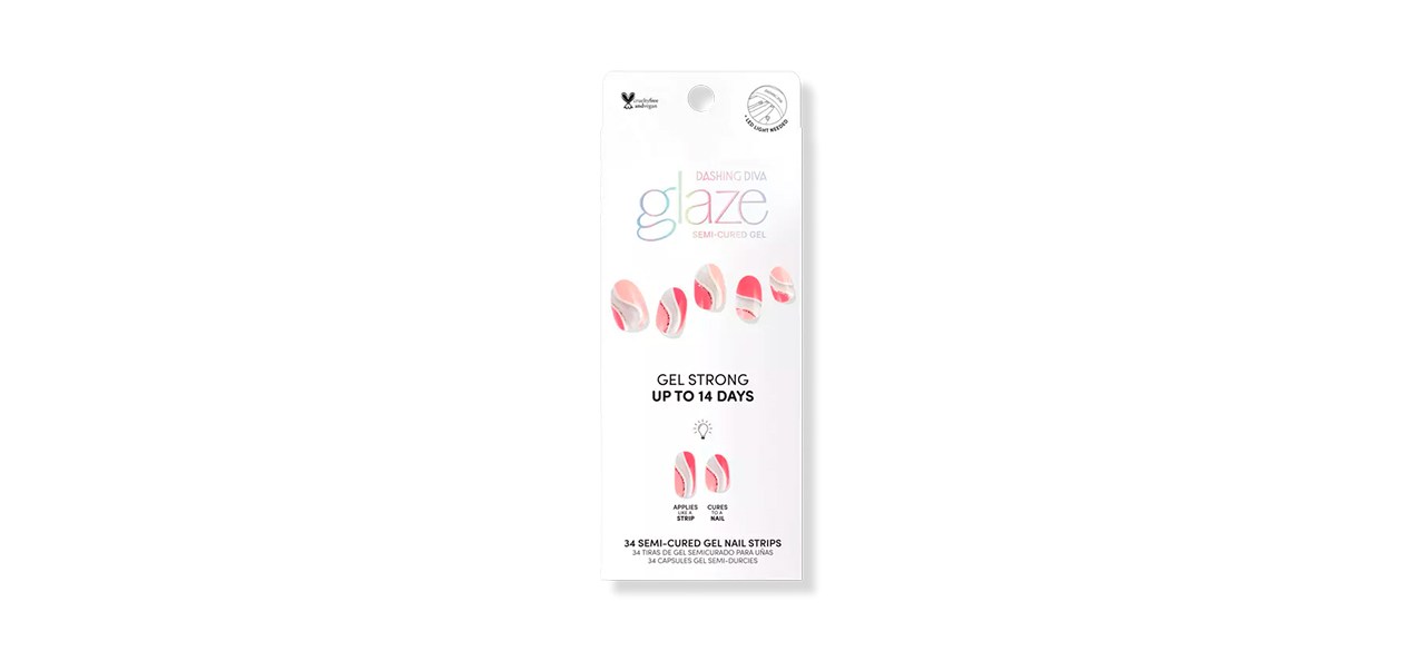 Best Dashing Diva Groovy Twist Glaze Semi-Cured Gel Art