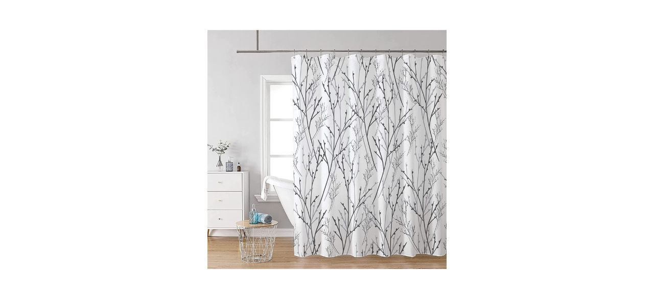 Best Decoreagy Minimalist Branch Shower Curtain