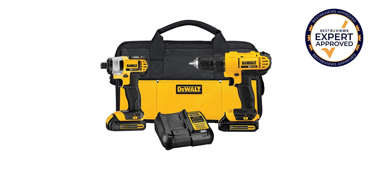 Best DeWALT 20-Volt MAX Cordless Drill Combo Kit