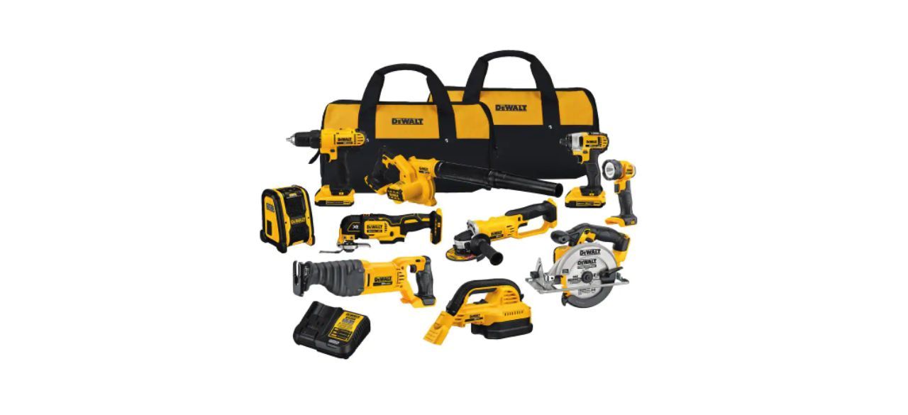 Best Dewalt 20-Volt Tool Set