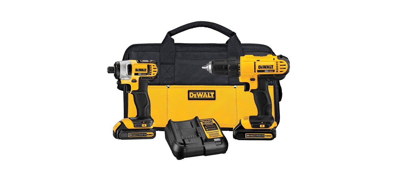 best DeWalt 20V Max Cordless Drill Combo Kit