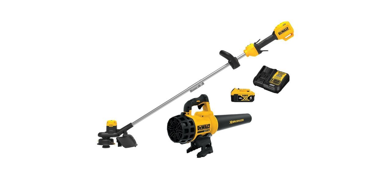 DeWalt 20-Volt String Trimmer and Leaf Blower Combo Kit