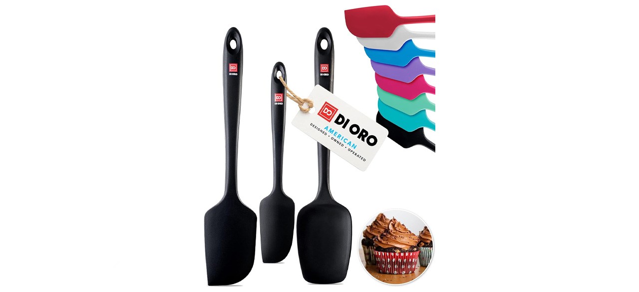 Di Oro 3-Piece Silicone Spatula Set