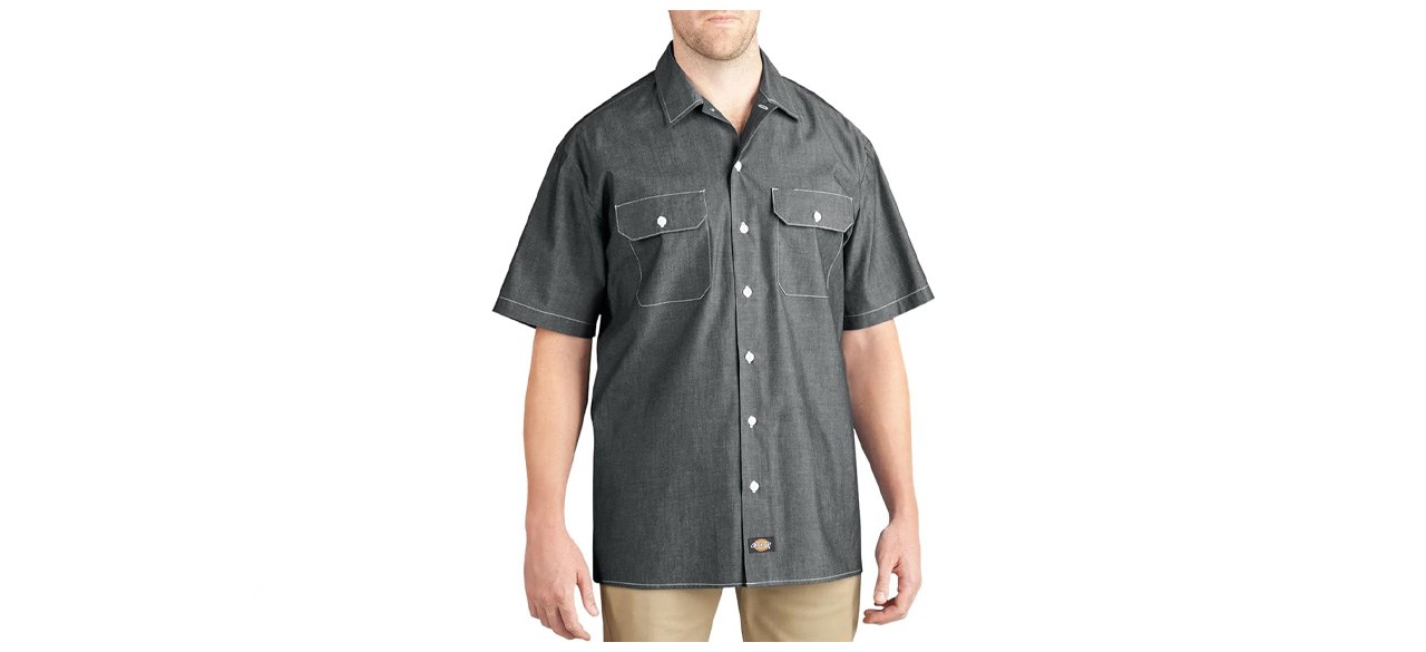 Dickie’s Short Sleeve Chambray Shirt