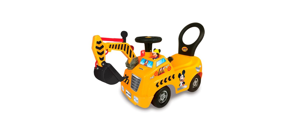 Best Disney Mickeys Activity Crane Ride-On Toy Best Disney Mickeys Activity Crane Ride-On Toy