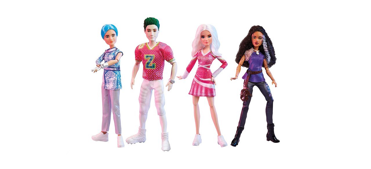 best Disney Princess "Zombies 3" Leader of the Pack 4-Pack Action Dolls