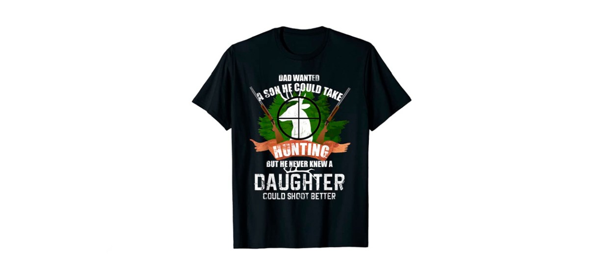 Best DLR Father and Daughter Hunting T-Shirt