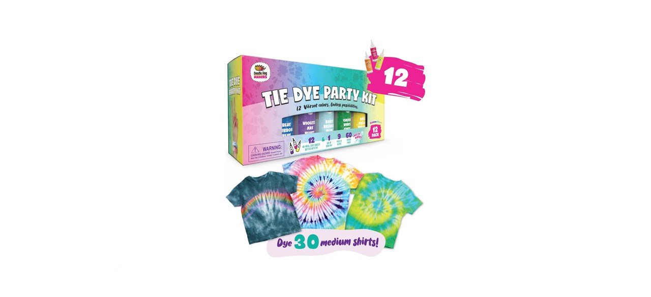 best Doodle Hog Tie-Dye Party Kit