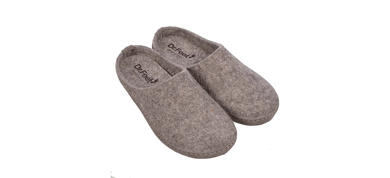 Best Dr. Feet Unisex Durable Soft Natural Wool Slippers