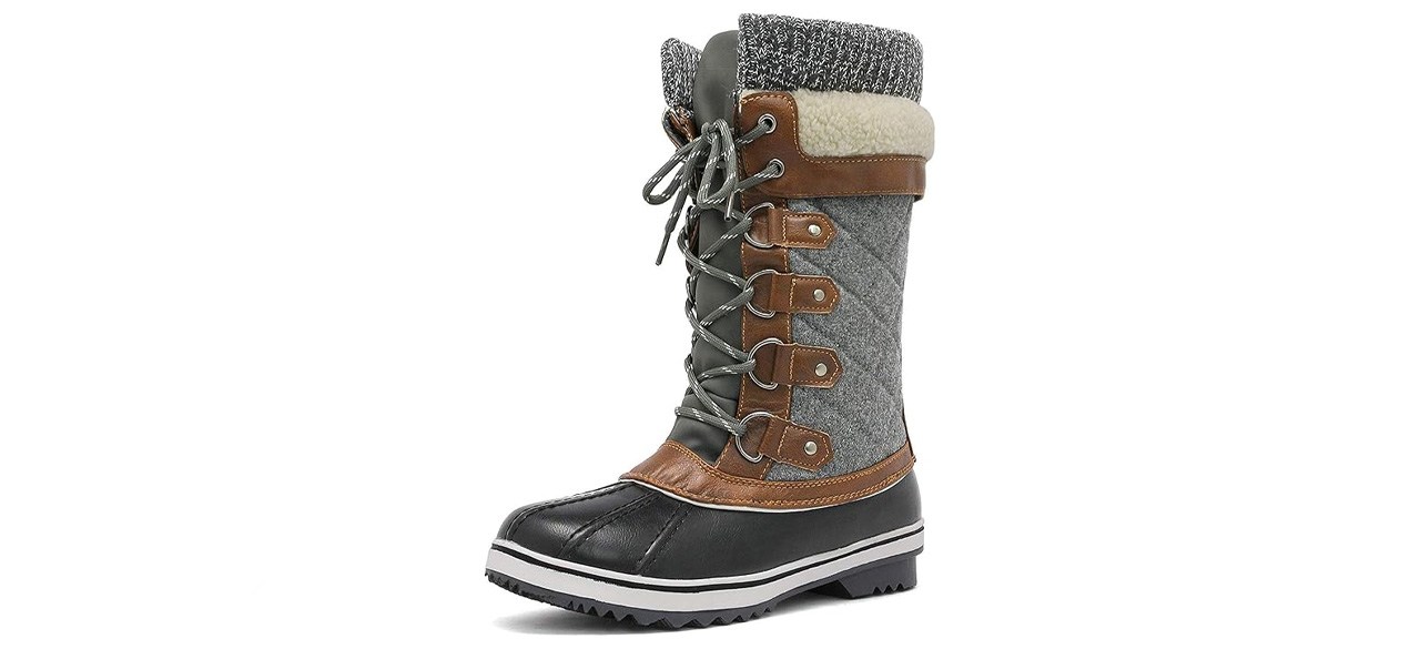 best Dream Pairs Women's Mid-Calf Waterproof Winter Snow Boots