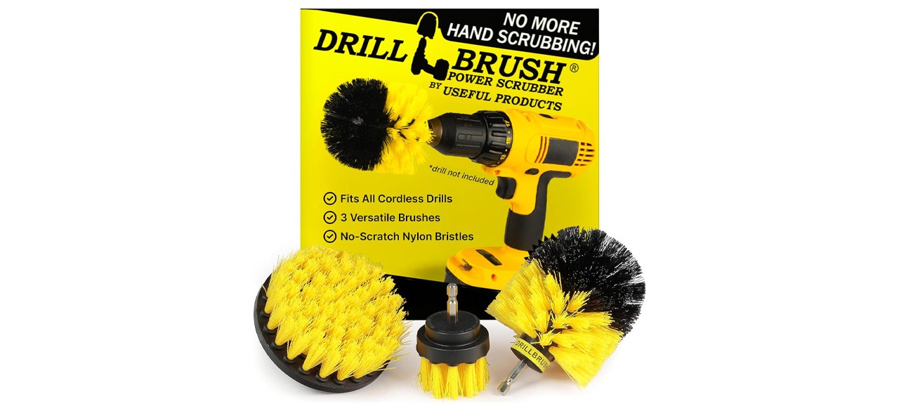 Drillbrush Drill Brush Attachment Set