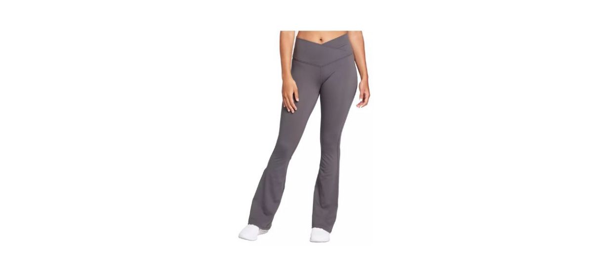 Best DSG Momentum Momentum Wrap Waist Flare Leggings