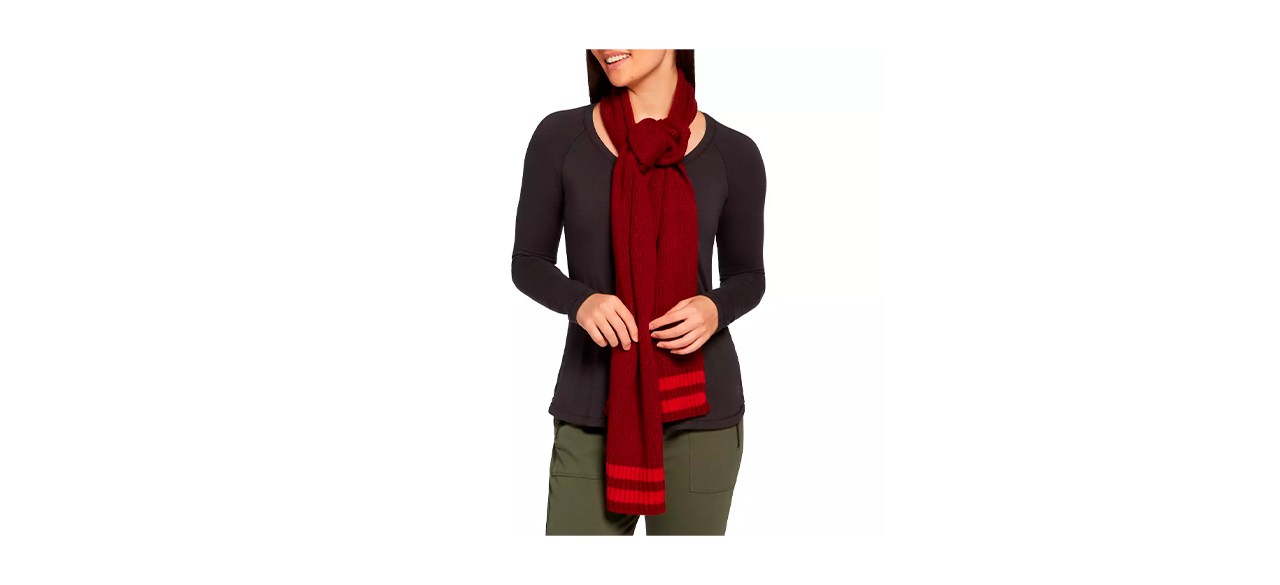 Best DSG Strip Ribbed Scarf