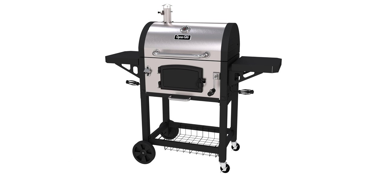 Dyna Gloi Grill with robust stainless stainless steel charcoal