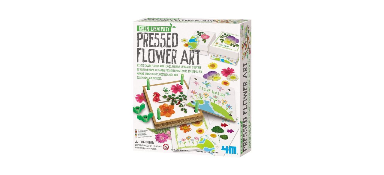 4M Green Creativity Pressed Flower Art Kit