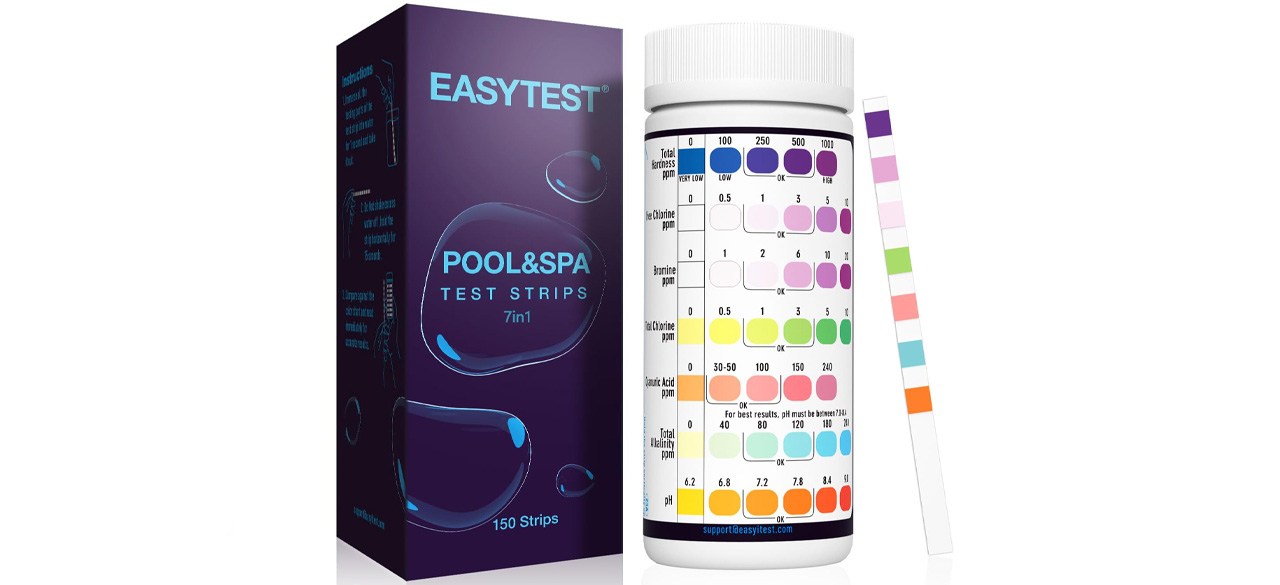 EASYTEST 7-Way Pool Test Strips