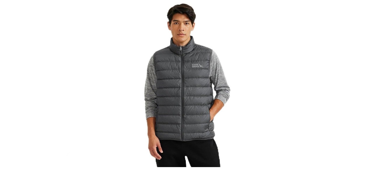 Eddie Bauer Men’s CirrusLight Down Vest