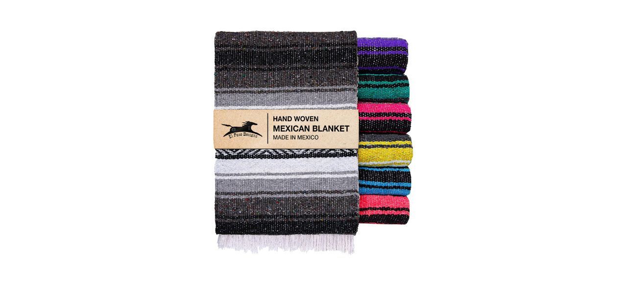 El Paso Designs Mexican Yoga Blanket