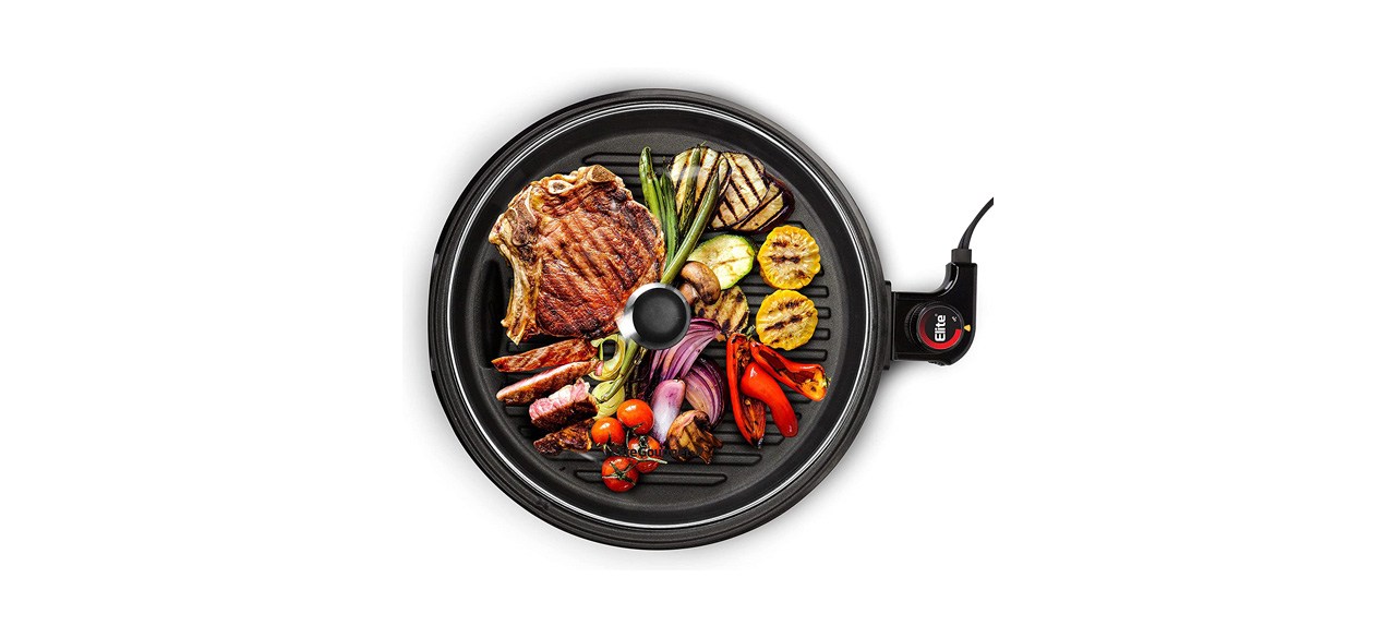 Best Elite Gourmet Smokeless Indoor Electric Grill