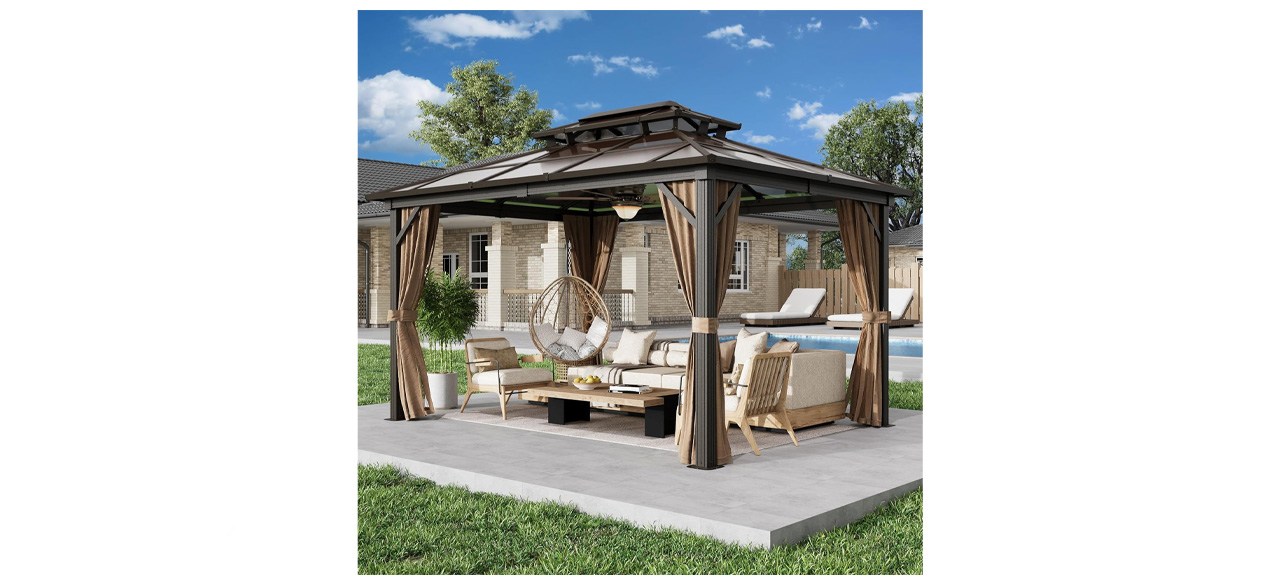 Erommy Outdoor Hardtop Gazebo
