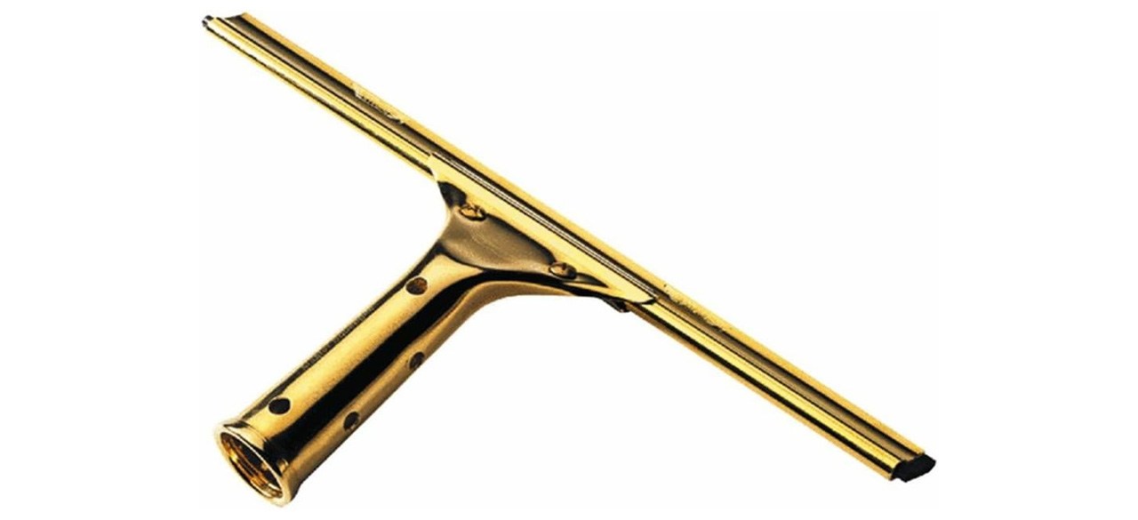 Ettore Solid Brass Window Squeegee