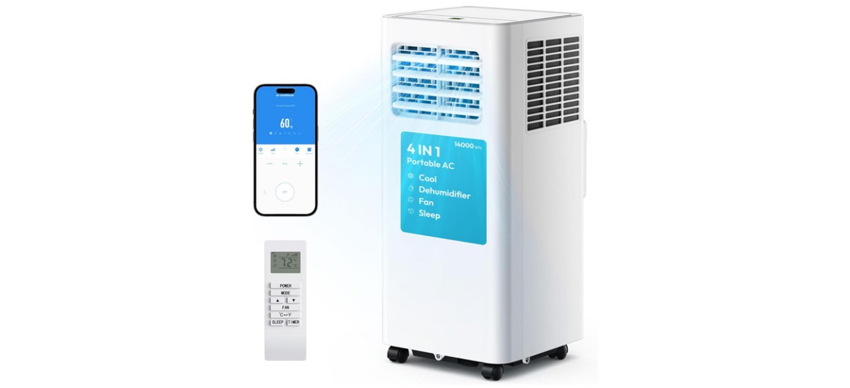 EUHOMY Portable Air Conditioners 14,000 BTU