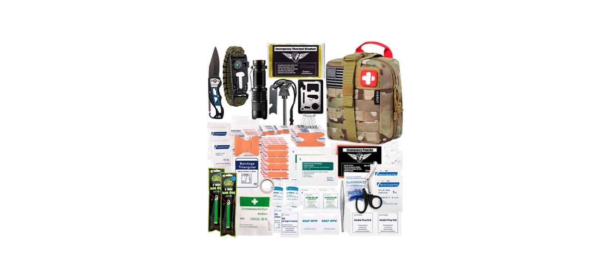 Best Everlit 250-Piece Survival First-Aid Kit Best Everlit 250-Piece Survival First-Aid Kit