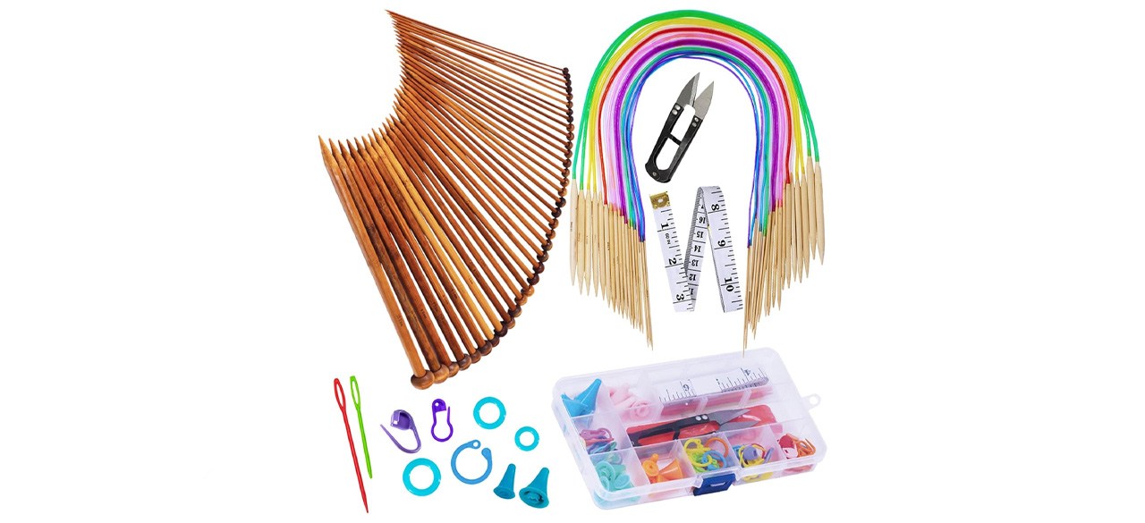 Exquiss Knitting Needles Set 18 Pairs