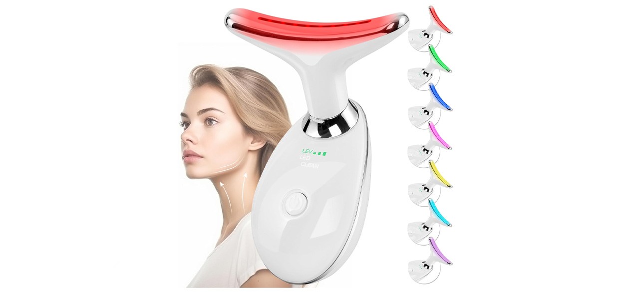 Facial Massager Red-Light-Therapy-for-Face and Neck