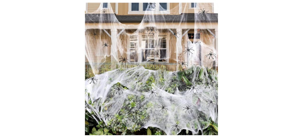 Fake cobwebs