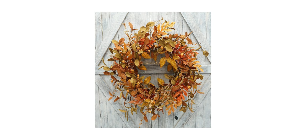 Amforesj Artificial Fall Wreath