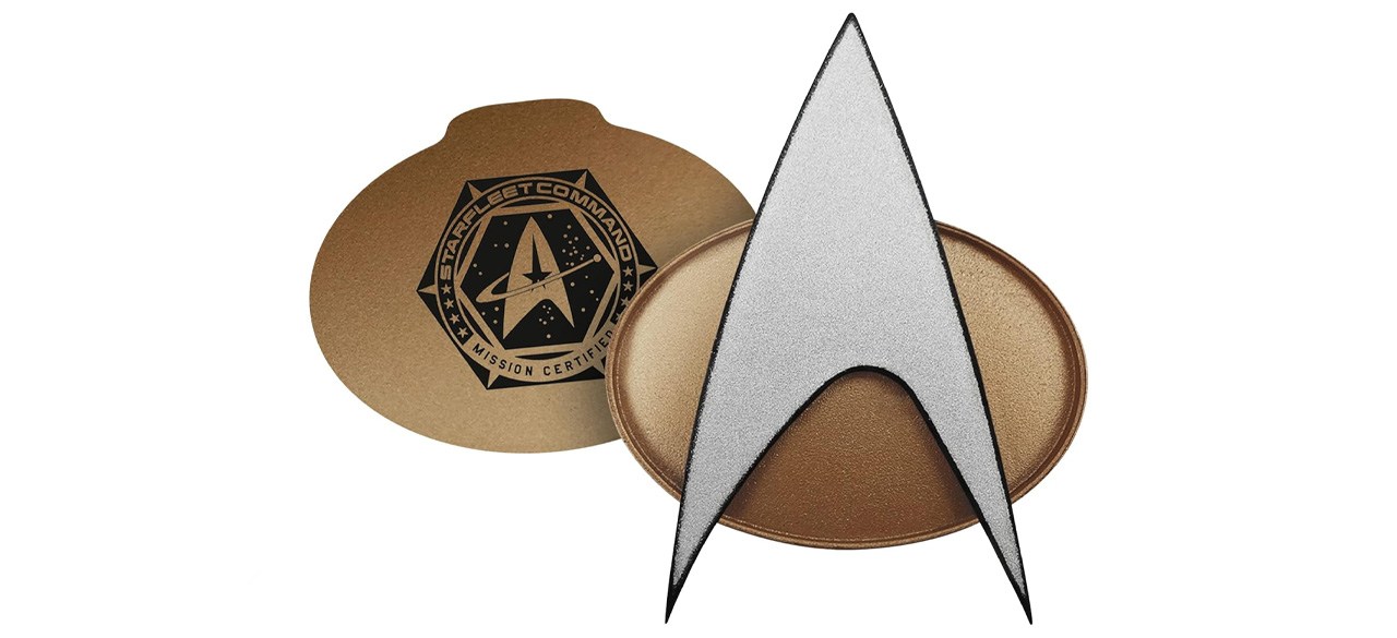 Distintivo de comunicador Bluetooth Fametek Star Trek de próxima geração