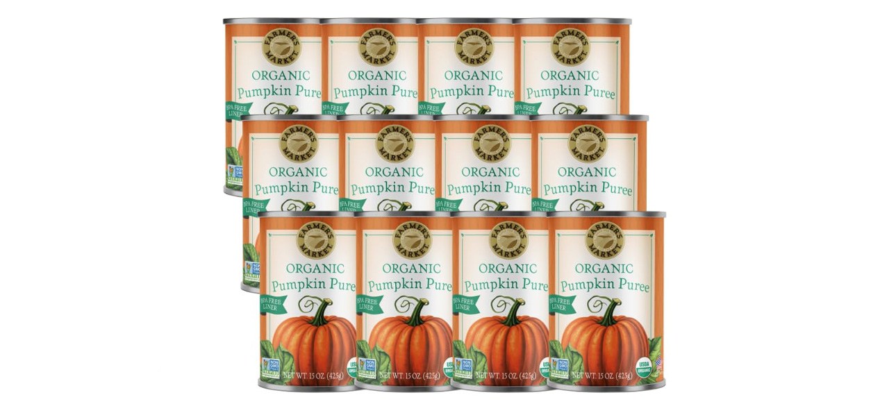Farmer's Market Foods Canned Organic Pumpkin Puree