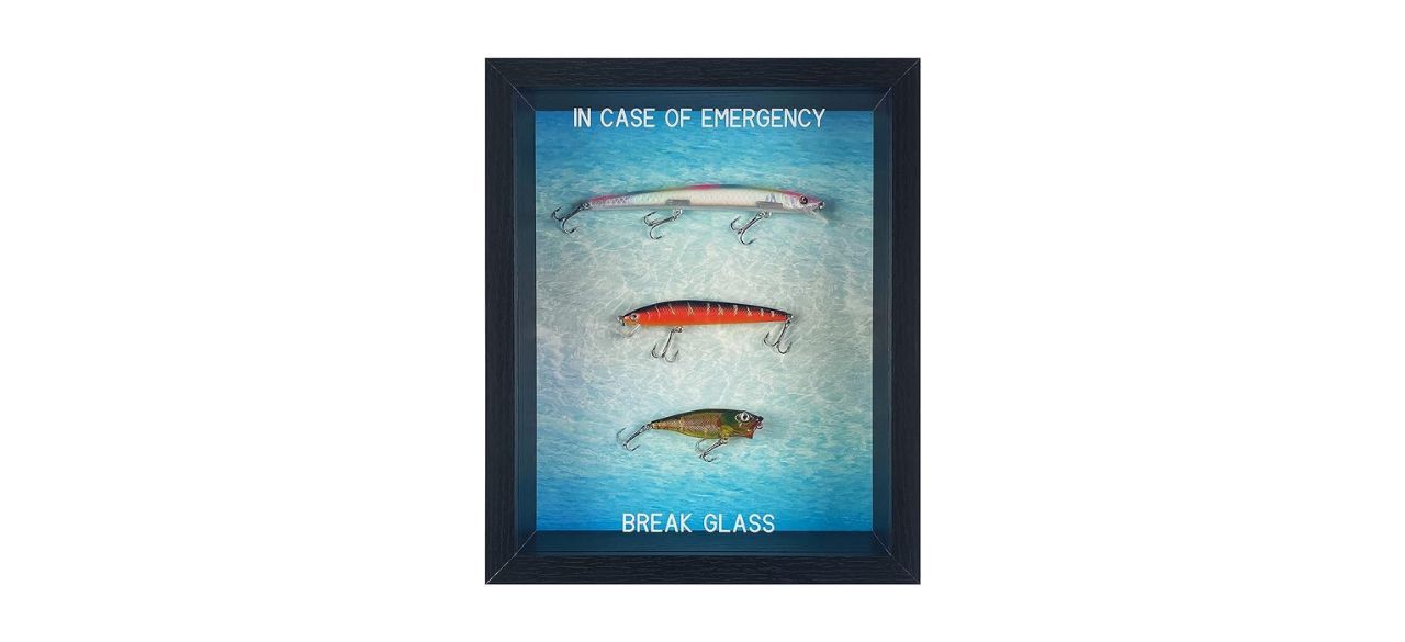 Funny Glass Breaking Gifts In Case Of Emergency Fishing Gift