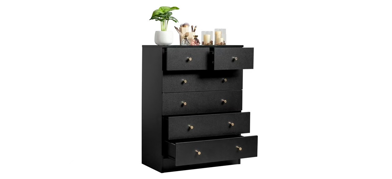 FCH UBesGoo 6 Drawer Wood Dresser