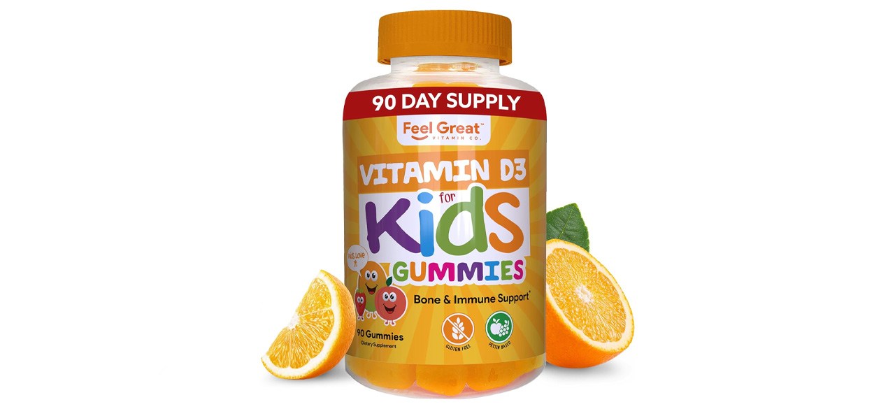 Feel Great Kids Vitamin D3 1000 IU Gummies