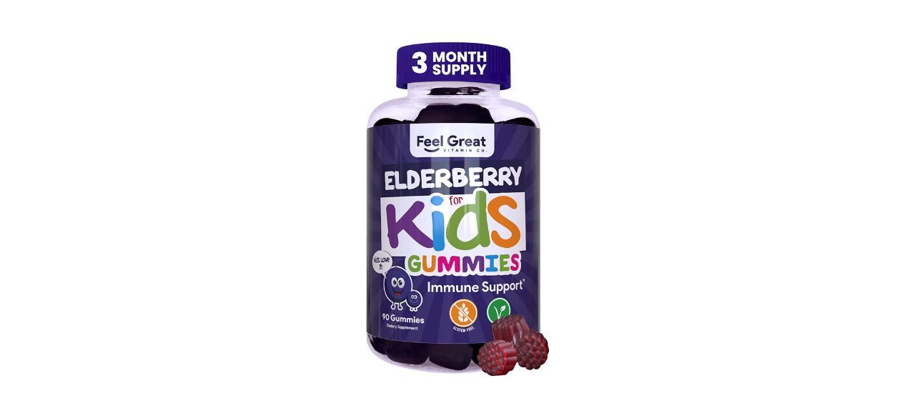 Best Feel Great Vitamin Co. Elderberry Gummies for Kids