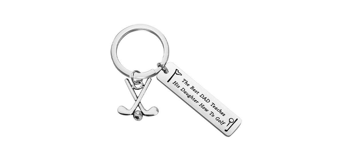 Best Feelmem Golf Keychain for Dad from Daughter