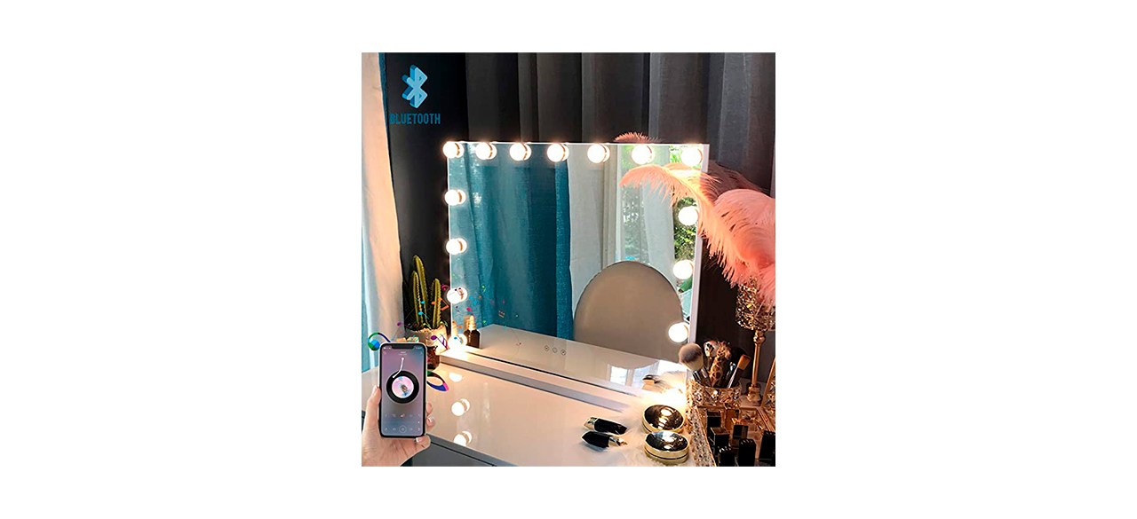 Best Fenchilin Large Vanity Mirror with Lights